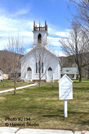 East Dorset, VT - Congregational Church - Spring